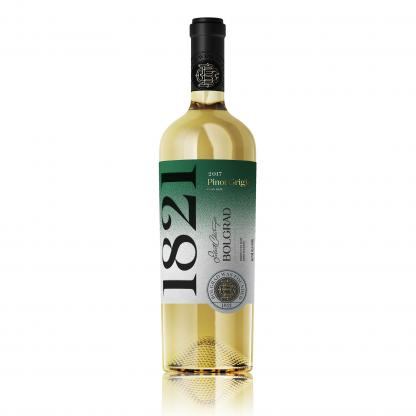 Вино Bolgrad Pinot Grigio Select біле сухе 0,75л 12,5-13,5% Вино сухе на GRADUS.MARKET. Тел: 063 6987172. Доставка, гарантія, кращі ціни!