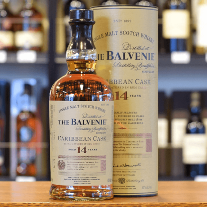 Виски односолодовый Balvenie Caribbean Cask 14 лет выдержки 0,7 л 43% Односолодовый виски в GRADUS.MARKET. Тел: 063 6987172. Доставка, гарантия, лучшие цены!