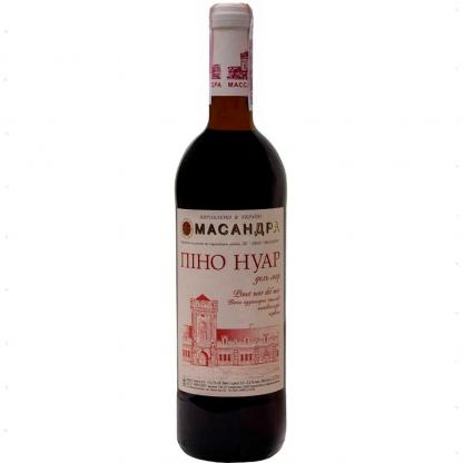 Вино Масандра Піно Нуар Дель Мар червоне напівсолодке 0,75л 9-13% Вина та ігристі на GRADUS.MARKET. Тел: 063 6987172. Доставка, гарантія, кращі ціни!