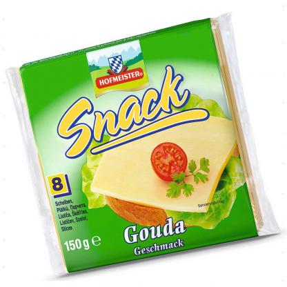 Сырный продукт Snack Gouda "Hofmeister" (Kaserei), 150 г Продукты питания и напитки в GRADUS.MARKET. Тел: 063 6987172. Доставка, гарантия, лучшие цены!