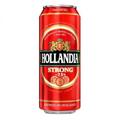 Пиво Hollandia Strong светлое фильтрованное 0,5 л 7,5% Пиво и сидр в GRADUS.MARKET. Тел: 063 6987172. Доставка, гарантия, лучшие цены!