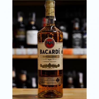 Ром Bacardi Carta Oro від 2 років витримки 1л 40% Алкоголь і слабоалкогольні напої на GRADUS.MARKET. Тел: 063 6987172. Доставка, гарантія, кращі ціни!