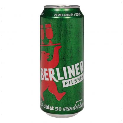 Пиво Berliner Pilsner светлое фильтрованное 0,5 л 5% Пиво и сидр в GRADUS.MARKET. Тел: 063 6987172. Доставка, гарантия, лучшие цены!
