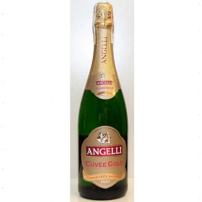 Вино игристое Angelli Cuvee Gold белое сладкое 0,75л 10,5% Вина и игристые в GRADUS.MARKET. Тел: 063 6987172. Доставка, гарантия, лучшие цены!