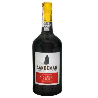 Портвейн  Sandeman Rubi крепленое красное 0,75л 19,5% Вино крепленое в GRADUS.MARKET. Тел: 063 6987172. Доставка, гарантия, лучшие цены!