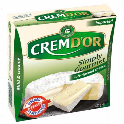 Сыр Simply Gourmet Cremdor (Kaserei) 60%, 125 г Продукты питания и напитки в GRADUS.MARKET. Тел: 063 6987172. Доставка, гарантия, лучшие цены!