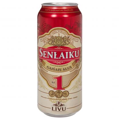 Пиво Livu Senlaiku 1 светлое фильтрованное 5% 0,5л Пиво и сидр в GRADUS.MARKET. Тел: 063 6987172. Доставка, гарантия, лучшие цены!