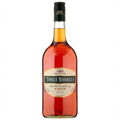 Бренді Three Barrels VSOP 1 л 38% Коньяк витримка 5 років на GRADUS.MARKET. Тел: 063 6987172. Доставка, гарантія, кращі ціни!