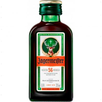 Ликер Jagermeister 0,04л 35% Ликеры и аперитивы в GRADUS.MARKET. Тел: 063 6987172. Доставка, гарантия, лучшие цены!