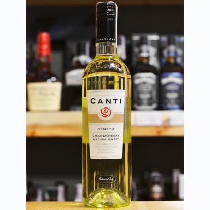 Вино Canti Chardonnay Veneto Medium Sweet біле напівсолодке 0,75л 11.5% Тихе вино на GRADUS.MARKET. Тел: 063 6987172. Доставка, гарантія, кращі ціни!