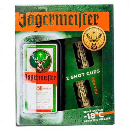 Ликер Jagermeister 0,7 л 35% + полигональные шоты Ликеры в GRADUS.MARKET. Тел: 063 6987172. Доставка, гарантия, лучшие цены!