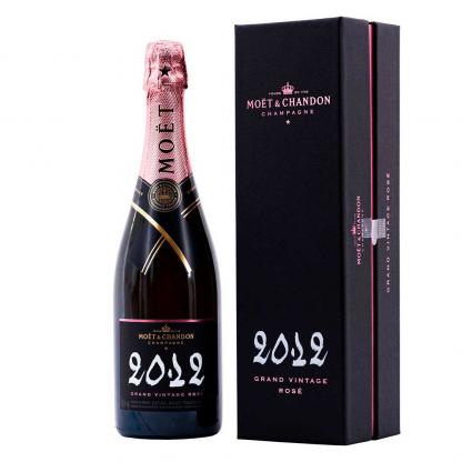 Шампанське Moet + Chandon Grand Vintage Rose сухе рожеве 0,75 л 11-13% у подарун. упаковці Шампанське сухе на GRADUS.MARKET. Тел: 063 6987172. Доставка, гарантія, кращі ціни!