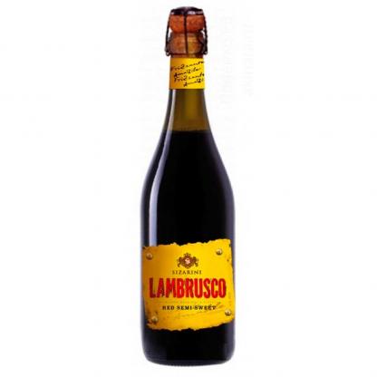 Вино игристое Sizarini Lambrusco красное полусладкое 0,75 л 8% Шампанское и игристое вино в GRADUS.MARKET. Тел: 063 6987172. Доставка, гарантия, лучшие цены!