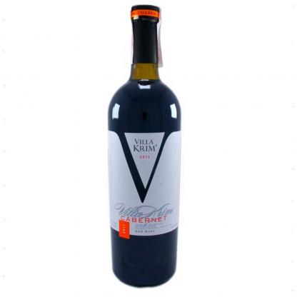 Вино Villa Krim Cabernet червоне сухе 0,75л 10-13% Вина та ігристі на GRADUS.MARKET. Тел: 063 6987172. Доставка, гарантія, кращі ціни!