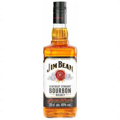 Виски Jim Beam White 4 года выдержки 0,2 л 40% Бурбон в GRADUS.MARKET. Тел: 063 6987172. Доставка, гарантия, лучшие цены!