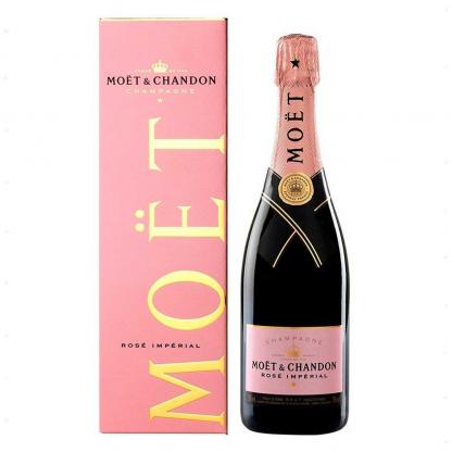 Шампанське Moet + Chandon Rose Imperial сухе рожеве 0,75 л 12% у подарунковій упаковці Шампанське сухе на GRADUS.MARKET. Тел: 063 6987172. Доставка, гарантія, кращі ціни!