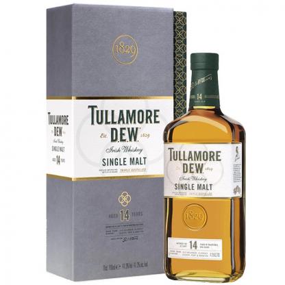 Виски односолодовый Tullamore Dew 14 yo Single Malt 0,7 л 41,30% Виски в GRADUS.MARKET. Тел: 063 6987172. Доставка, гарантия, лучшие цены!