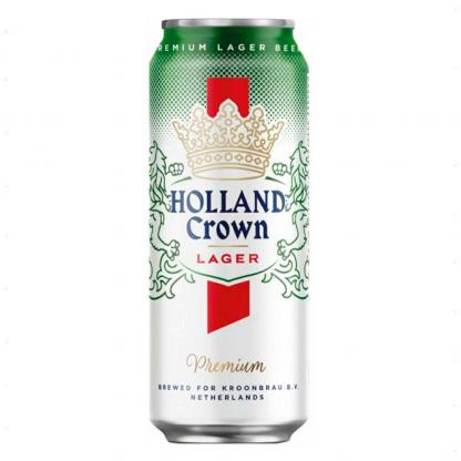 Пиво Holland Crown Premium Lager светлое фильтрованное 0,5 л 4,8% Пиво и сидр в GRADUS.MARKET. Тел: 063 6987172. Доставка, гарантия, лучшие цены!
