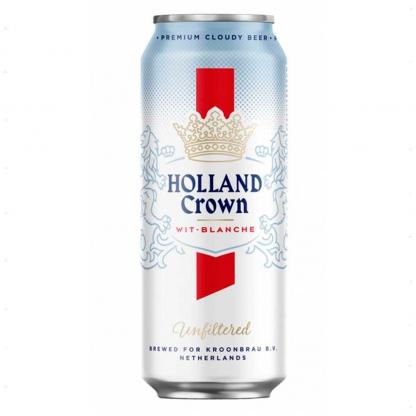 Пиво Holland Crown Wit Blanche Unfiltered світле нефільтроване 0,5 л 5% Пиво та сидр на GRADUS.MARKET. Тел: 063 6987172. Доставка, гарантія, кращі ціни!