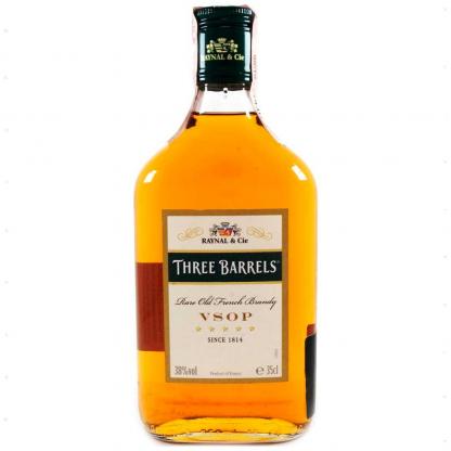 Бренді Three Barrels VSOP 0,35 л 38% Коньяк і бренді на GRADUS.MARKET. Тел: 063 6987172. Доставка, гарантія, кращі ціни!