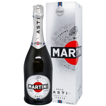 Вино ігристе Martini Asti біле солодке 0,75л 7,5% Вина та ігристі на GRADUS.MARKET. Тел: 063 6987172. Доставка, гарантія, кращі ціни!