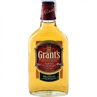 Виски бленд Grant's Family Reserve 0,2 л 40% Алкоголь и слабоалкогольные напитки в GRADUS.MARKET. Тел: 063 6987172. Доставка, гарантия, лучшие цены!