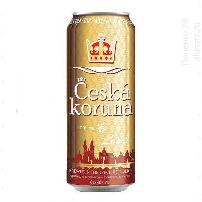 Пиво Ceska Koruna Lager світле фільтроване 4,7% 0,5л Пиво та сидр на GRADUS.MARKET. Тел: 063 6987172. Доставка, гарантія, кращі ціни!