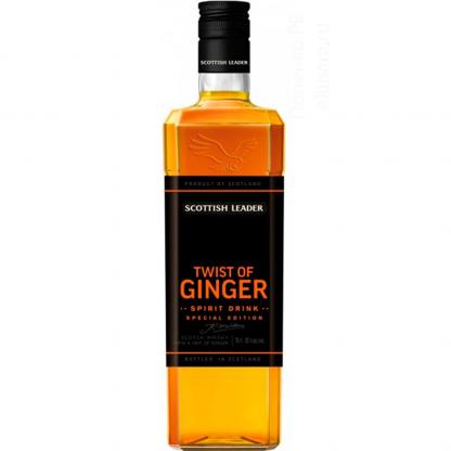 Віскі Scottish Leader Twist of ginger 0,7 л 35% Віскі на GRADUS.MARKET. Тел: 063 6987172. Доставка, гарантія, кращі ціни!