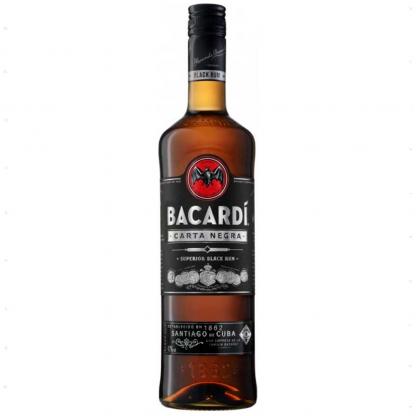 Ром Bacardi Carta Negra 4 роки витримки 1л 40% Алкоголь і слабоалкогольні напої на GRADUS.MARKET. Тел: 063 6987172. Доставка, гарантія, кращі ціни!