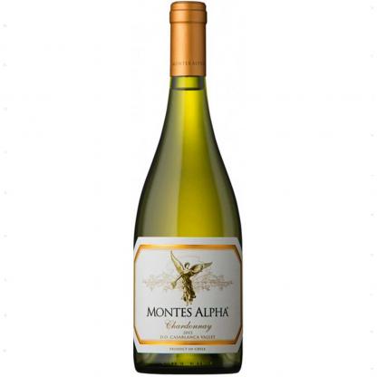 Вино Montes Alpha Chardonnay белое сухое 0,75л 13,5% Вина и игристые в GRADUS.MARKET. Тел: 063 6987172. Доставка, гарантия, лучшие цены!