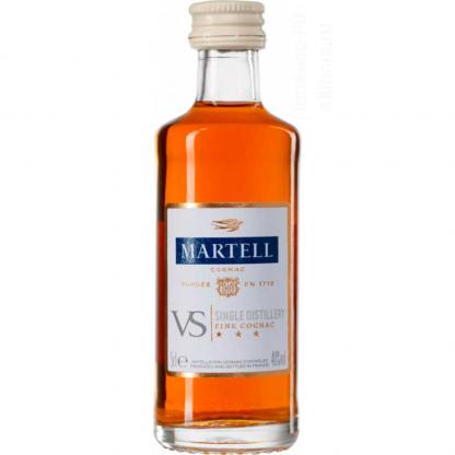 Коньяк французький Martell VS 0,05 л 40% Бренді на GRADUS.MARKET. Тел: 063 6987172. Доставка, гарантія, кращі ціни!