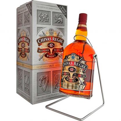 Виски Chivas Regal 12 лет выдержки в коробке 4,5 л 40% Подарочные наборы в GRADUS.MARKET. Тел: 063 6987172. Доставка, гарантия, лучшие цены!