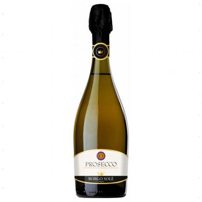 Вино игристое Borgo Sole Prosecco DOC Brut белое сухое 0,75л 11% Вина и игристые в GRADUS.MARKET. Тел: 063 6987172. Доставка, гарантия, лучшие цены!