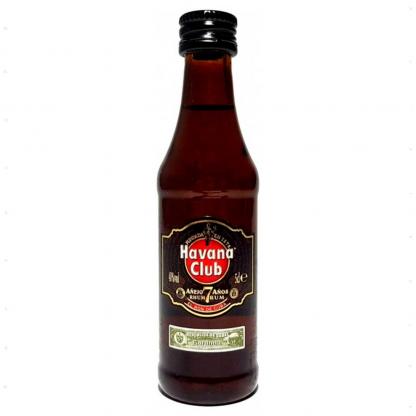 Ром Havana Club Anejo Anos 7 років витримки 0,05 л 40% Ром спайсед на GRADUS.MARKET. Тел: 063 6987172. Доставка, гарантія, кращі ціни!