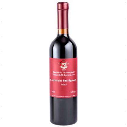 Вино Князь Трубецкой Cabernet красное сухое 0,75л 9,5-13% Вина и игристые в GRADUS.MARKET. Тел: 063 6987172. Доставка, гарантия, лучшие цены!