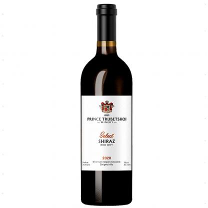 Вино Князь Трубецькой Select Shiraz червоне сухе 0,75л 11-14% Вина та ігристі на GRADUS.MARKET. Тел: 063 6987172. Доставка, гарантія, кращі ціни!