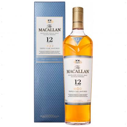 Виски The Macallan Triple Cask 12 лет выдержки 0,7л 40% Алкоголь и слабоалкогольные напитки в GRADUS.MARKET. Тел: 063 6987172. Доставка, гарантия, лучшие цены!