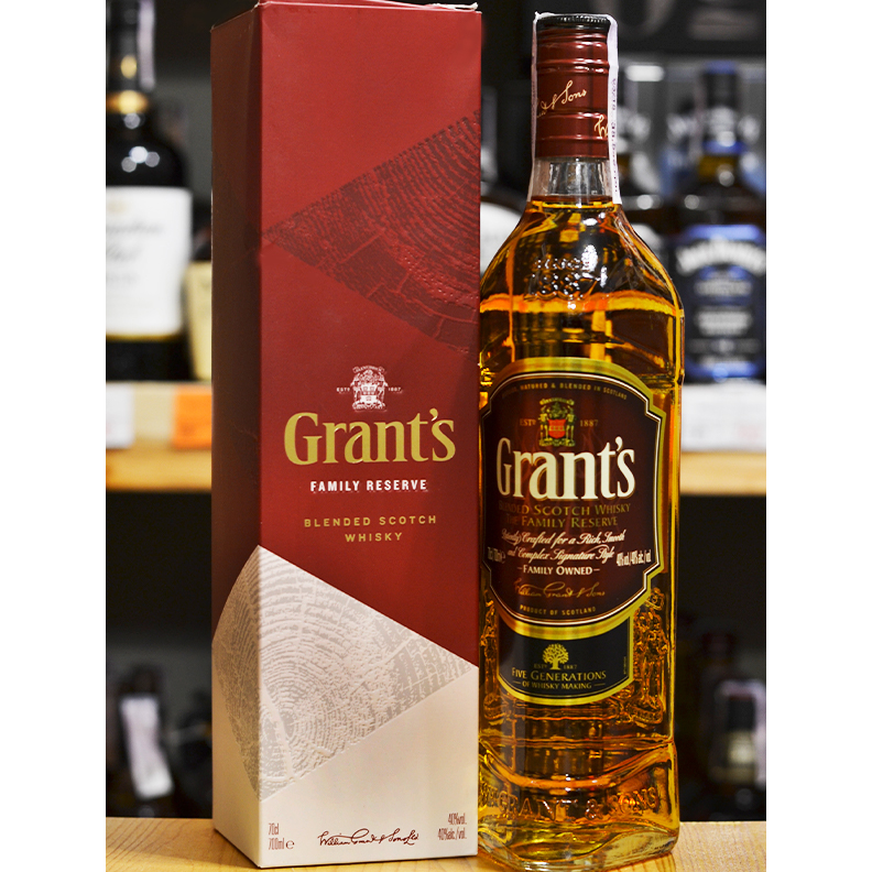 Віскі бленд Grant's The Family Reserve 0,7л 40% у подарунковій коробці Бленд (Blended) на GRADUS.MARKET. Тел: 063 6987172. Доставка, гарантія, кращі ціни!, фото2