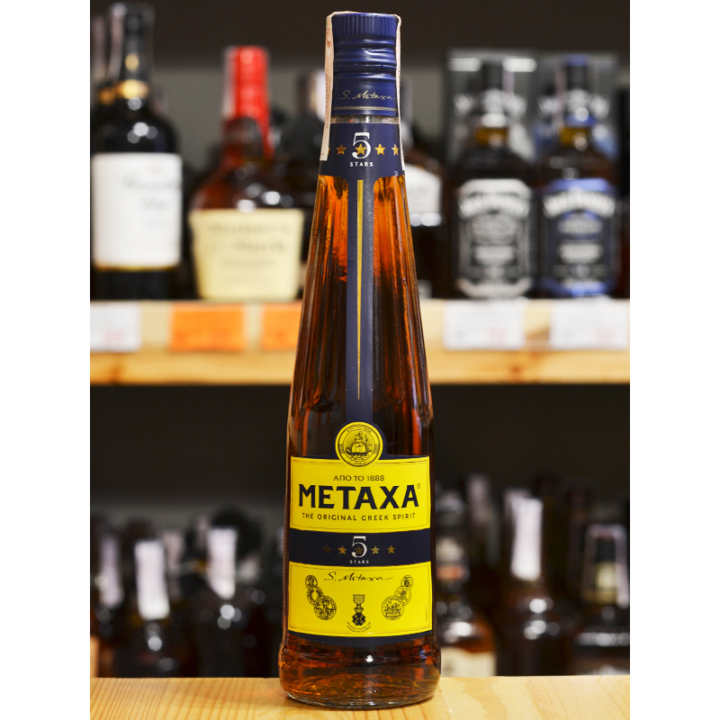 Коньяк Metaxa 5 років 1л 38% Коньяк витримка 5 років на GRADUS.MARKET. Тел: 063 6987172. Доставка, гарантія, кращі ціни!, фото2