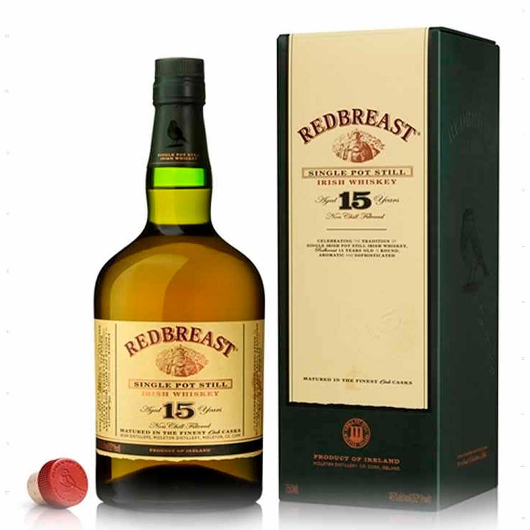 Віскі Redbreast 15 років витримки 0,7 л 46% в подарунковій упаковці Односолодовий віскі на GRADUS.MARKET. Тел: 063 6987172. Доставка, гарантія, кращі ціни!, фото1