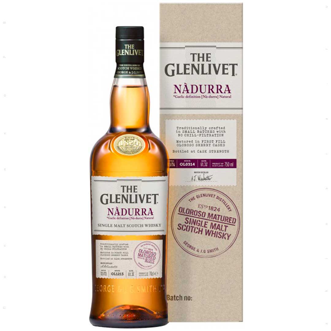 Віскі The Glenlivet Nadurra Oloroso 0,7 л 61.3% в коробці Односолодовий віскі на GRADUS.MARKET. Тел: 063 6987172. Доставка, гарантія, кращі ціни!, фото1