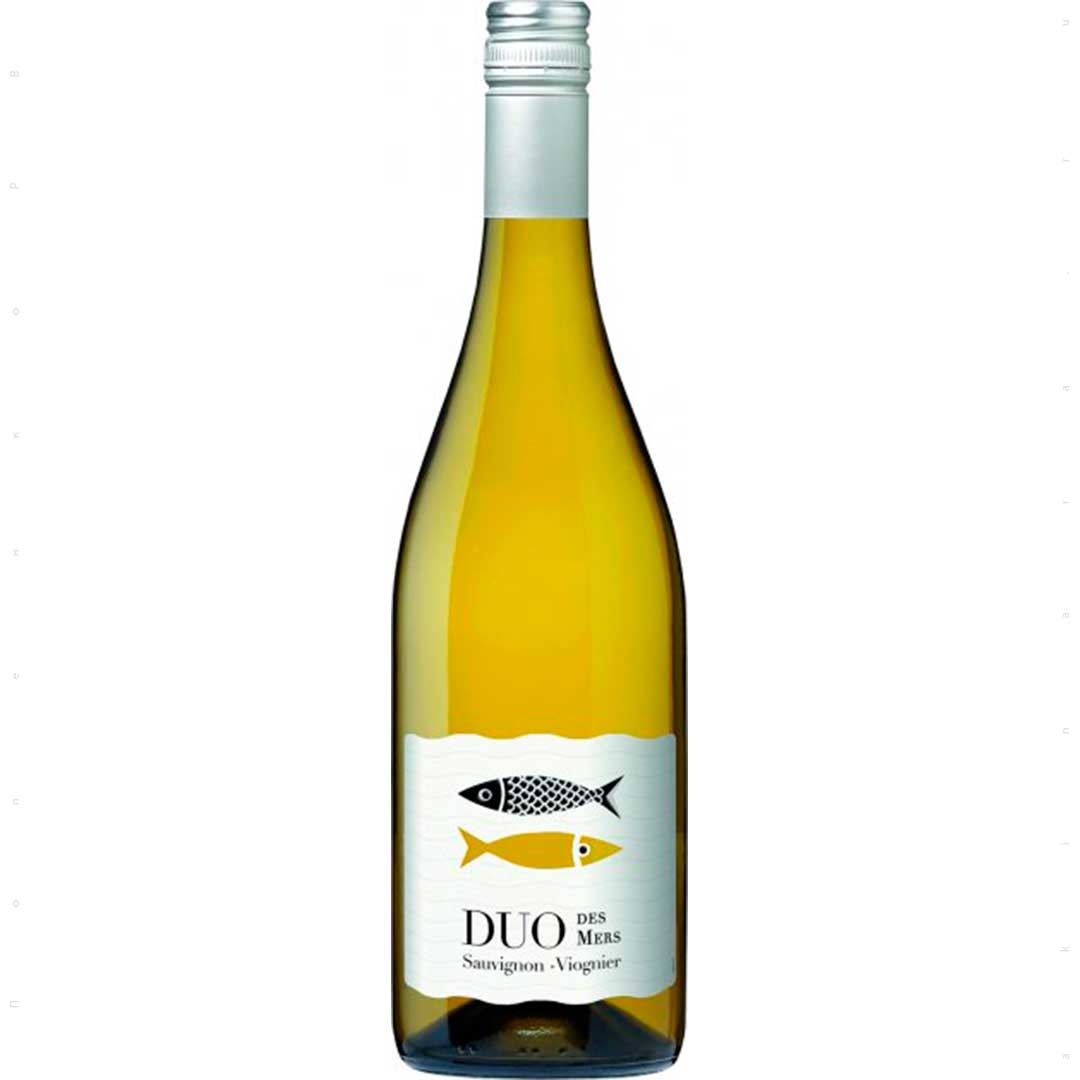 Вино LGI Wines Duo des Mers Sauvignon - Viognier белое сухое 12% 0,75л Вино сухое в GRADUS.MARKET. Тел: 063 6987172. Доставка, гарантия, лучшие цены!, фото1