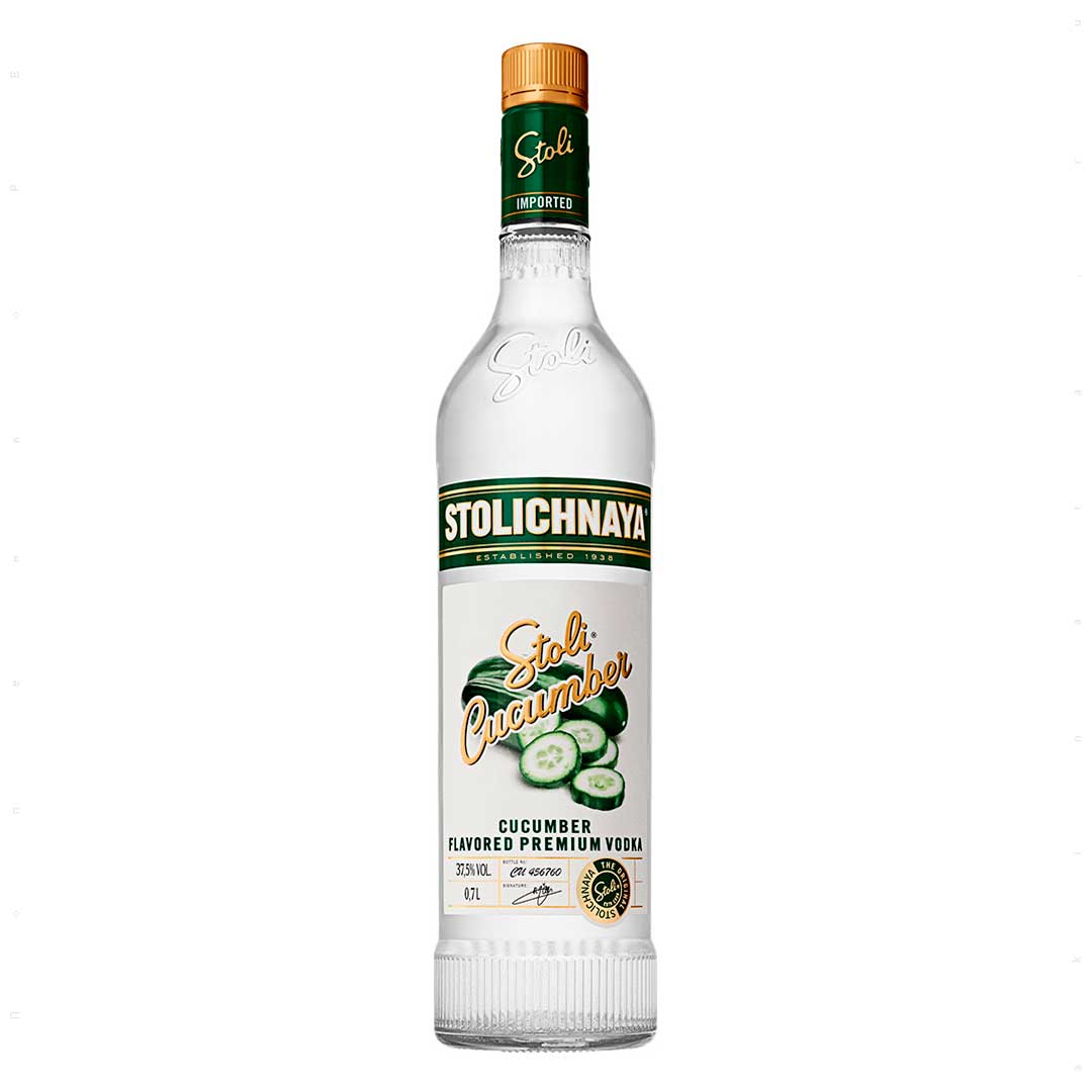 Горілка Stolichnaya Cucumber 0,7 л 37,5% Настоянки на GRADUS.MARKET. Тел: 063 6987172. Доставка, гарантія, кращі ціни!, фото1