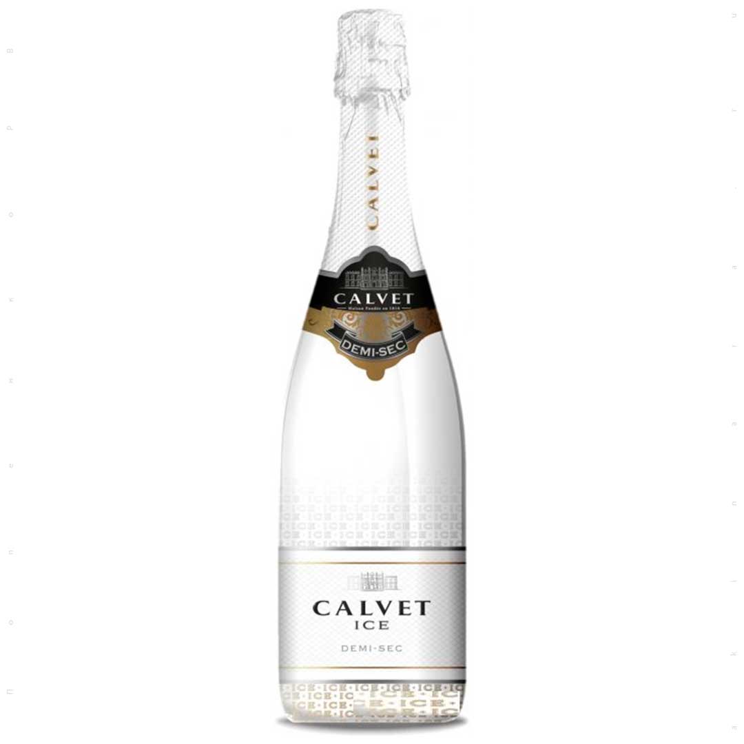 Вино игристое Calvet Ice Chardonnay белое полусухое 0,75л 11,5% Шампанское полусухое в GRADUS.MARKET. Тел: 063 6987172. Доставка, гарантия, лучшие цены!, фото1