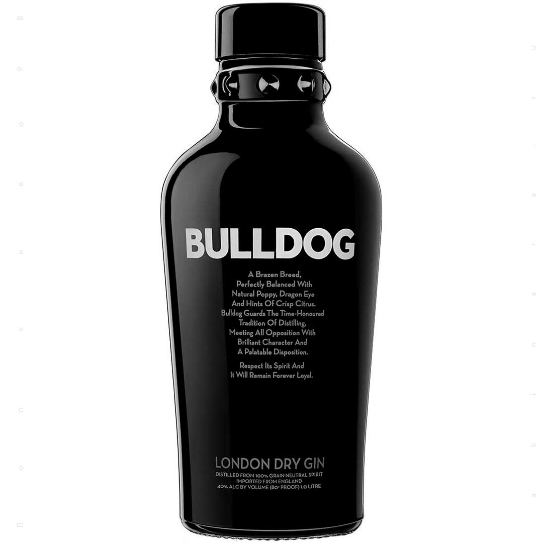 Джин Bulldog London Dry Gin 1 л 40% Джин на GRADUS.MARKET. Тел: 063 6987172. Доставка, гарантія, кращі ціни!, фото1