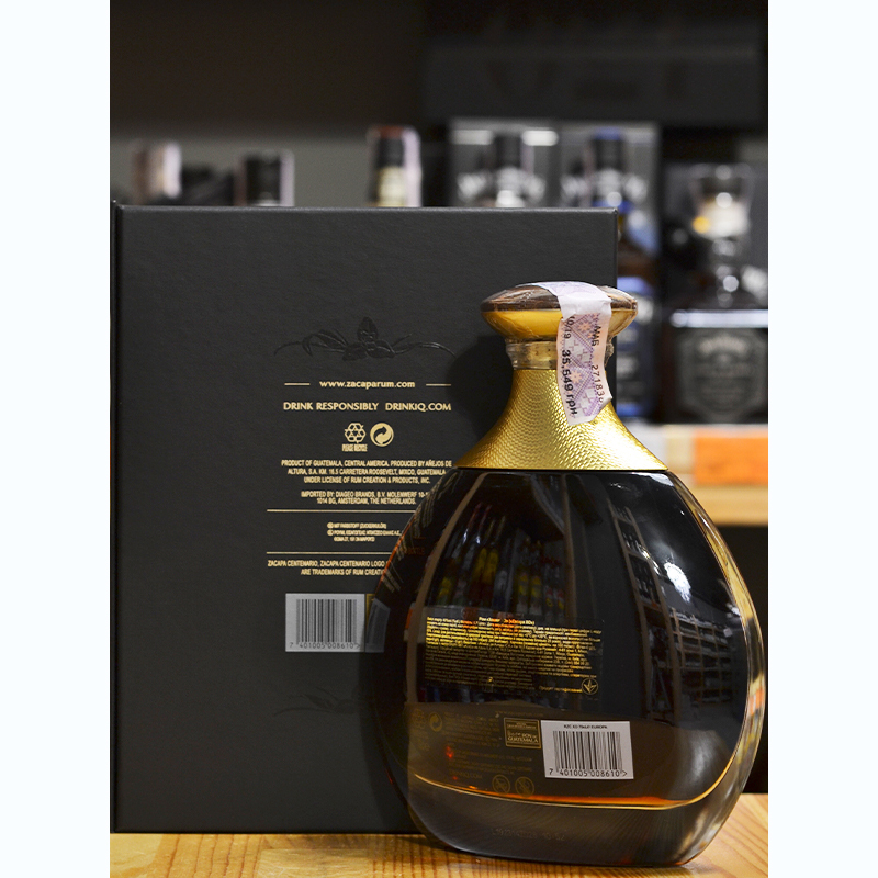 Ром Zacapa Cent XO от 6-ти до 25 лет выдержки 0,7 л 40% в подарочной упаковке Ром золотой в GRADUS.MARKET. Тел: 063 6987172. Доставка, гарантия, лучшие цены!, фото3