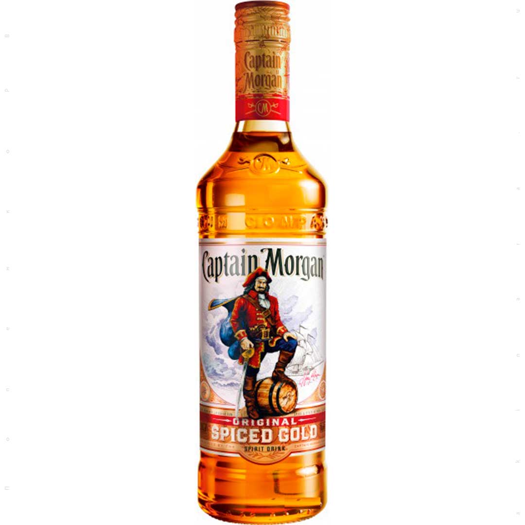 Ромовий напій Captain Morgan Spiced Gold 0,5л 35% Ром спайсед на GRADUS.MARKET. Тел: 063 6987172. Доставка, гарантія, кращі ціни!, фото1