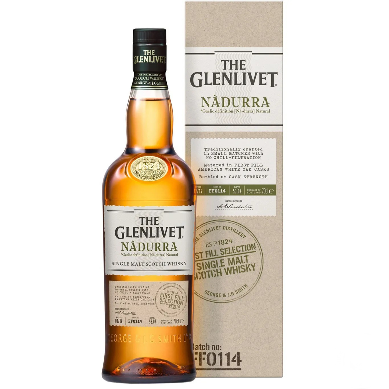 Віскі The Glenlivet Nadurra First Fill 0,7л 59,1% у коробці Односолодовий віскі на GRADUS.MARKET. Тел: 063 6987172. Доставка, гарантія, кращі ціни!, фото1