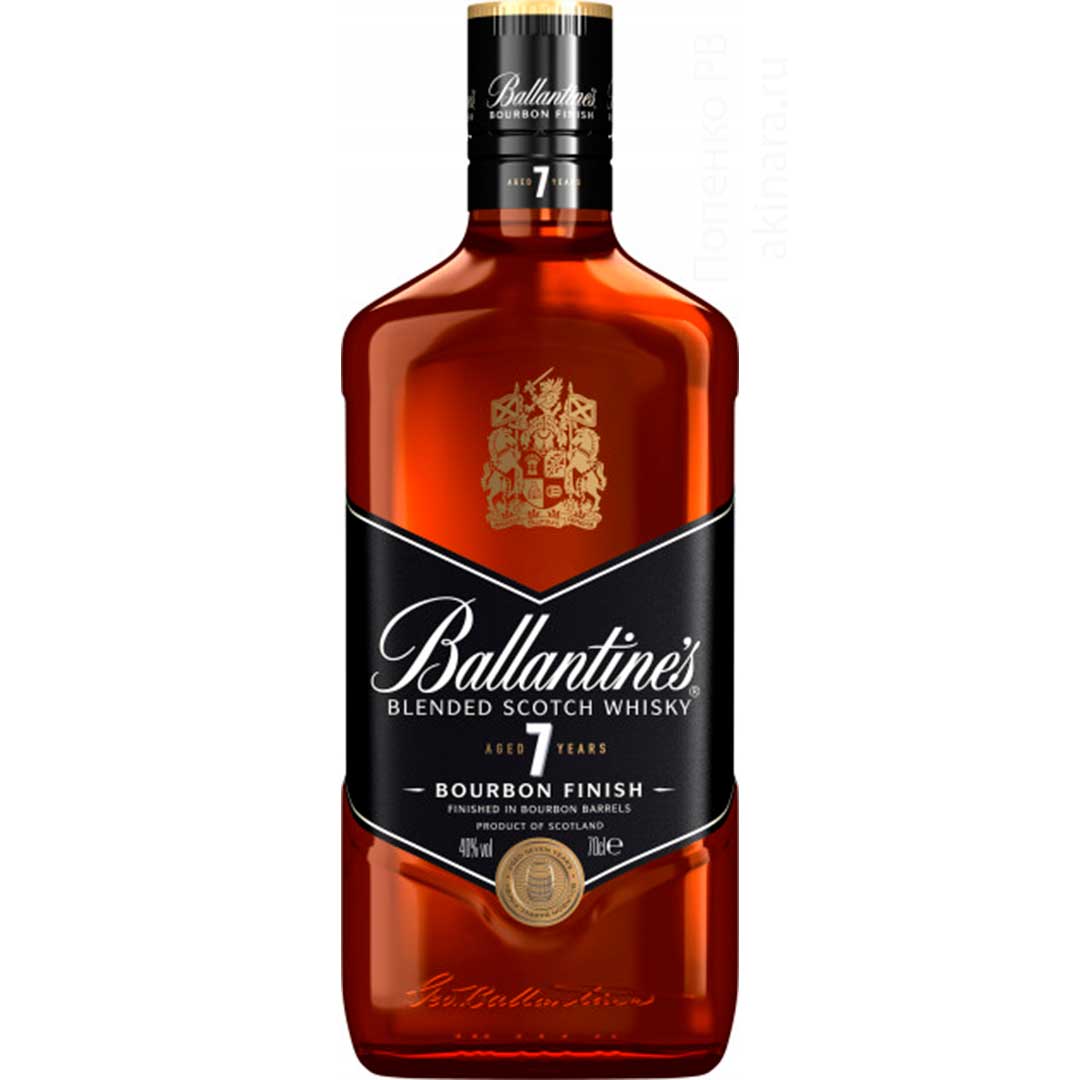 Виски Ballantine's 7 лет 0,7л 40% Бленд (Blended) в GRADUS.MARKET. Тел: 063 6987172. Доставка, гарантия, лучшие цены!, фото1