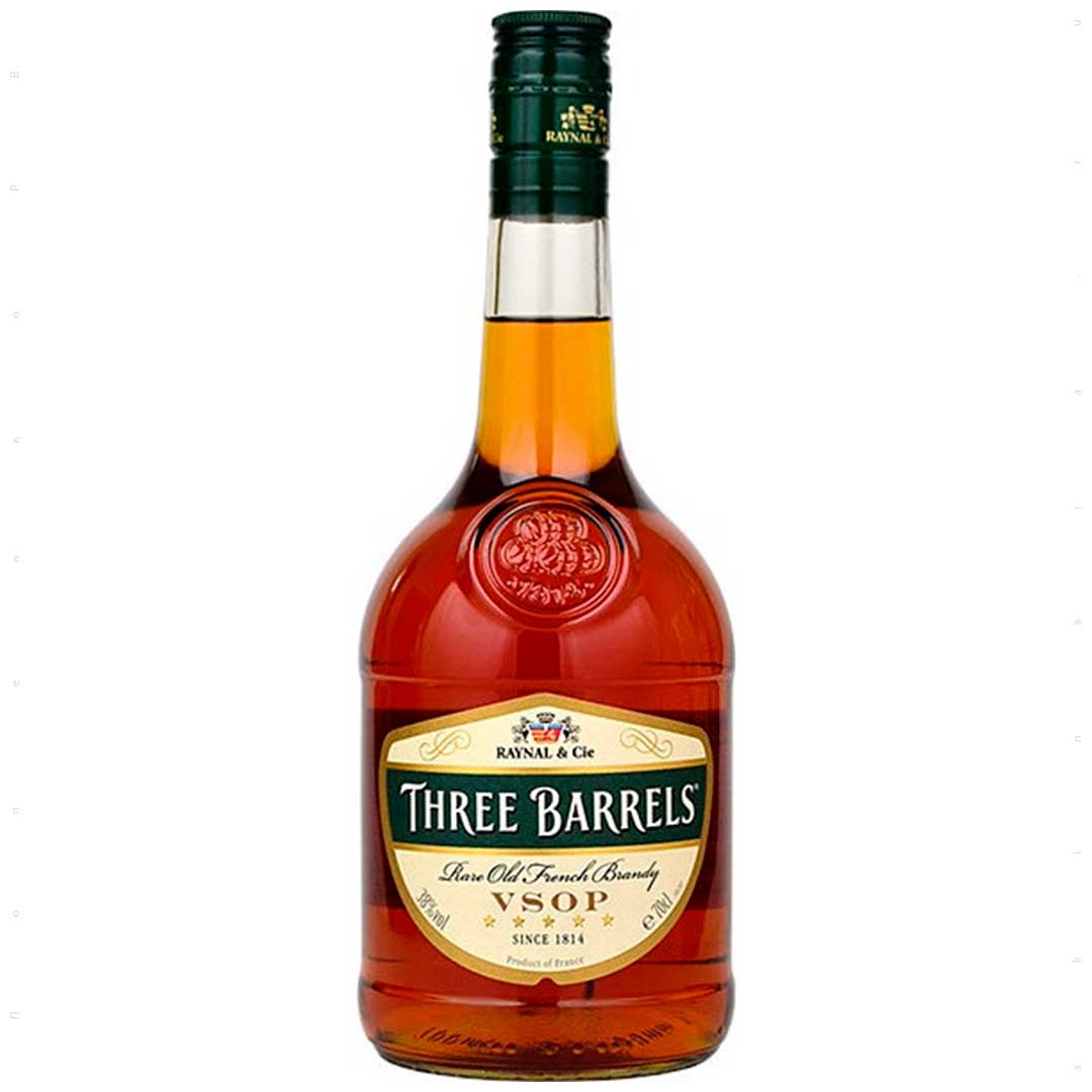 Бренди Three Barrels VSOP 0,7 л 38% Коньяк выдержка 5 лет в GRADUS.MARKET. Тел: 063 6987172. Доставка, гарантия, лучшие цены!, фото1